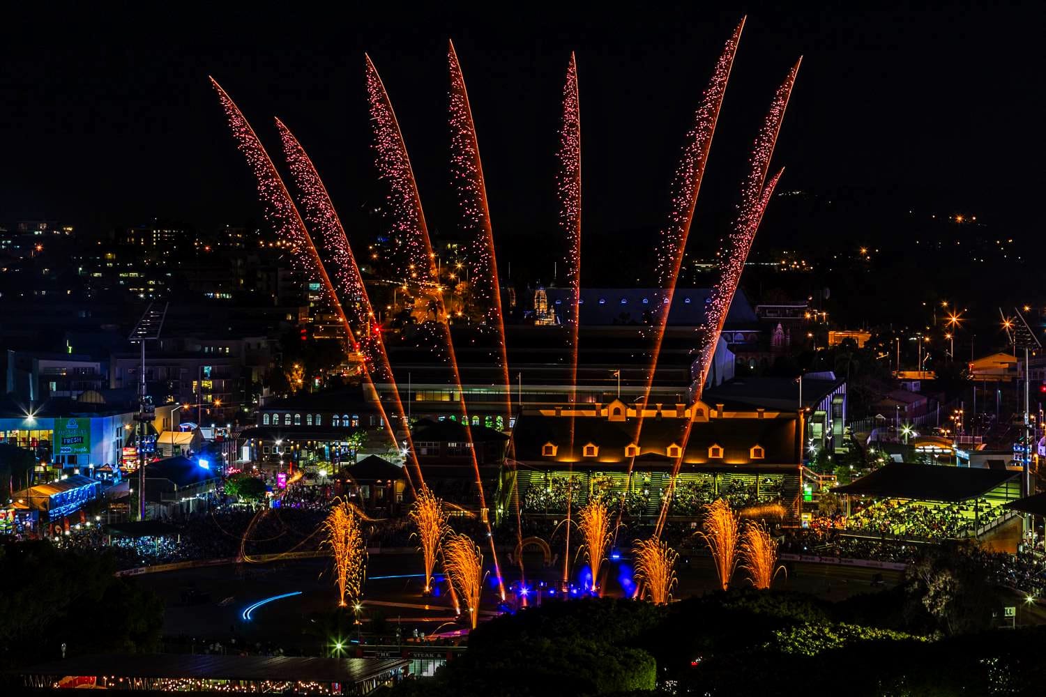 EKKA Show Brisbane Howards Fireworks